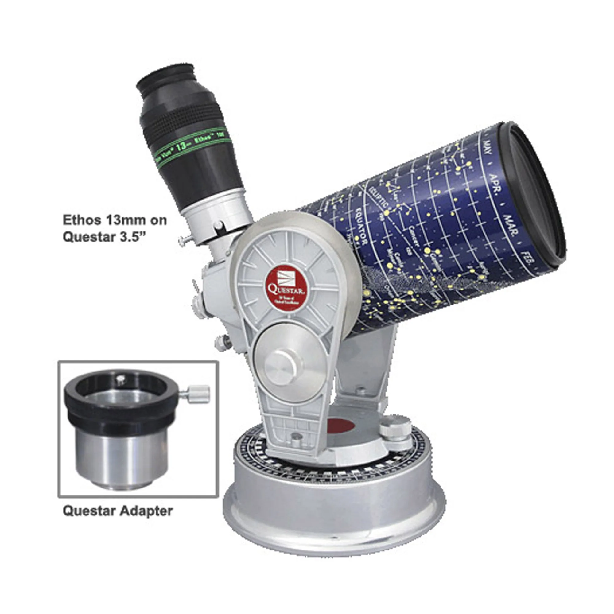 Tele Vue Questar Adapter 1.25" Setup Guide