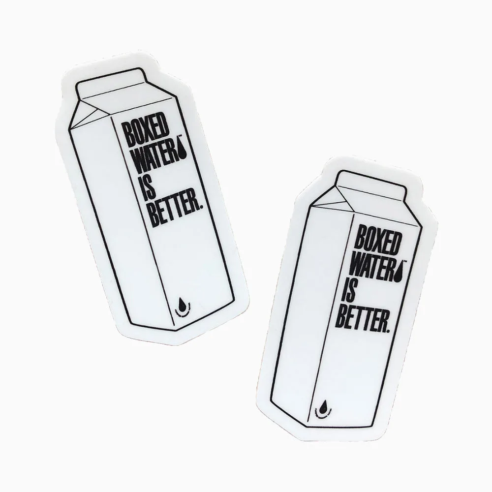 Autocollants 3D Boxed Water vs autocollants pastèque : Lequel choisir