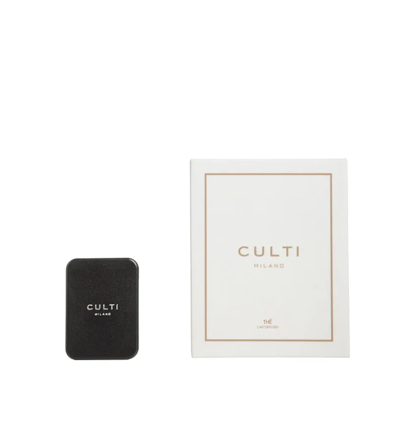 CULTI MILANO Car Diffuser Black Leather - Thé Review: In-Car Fragrance at Its Best