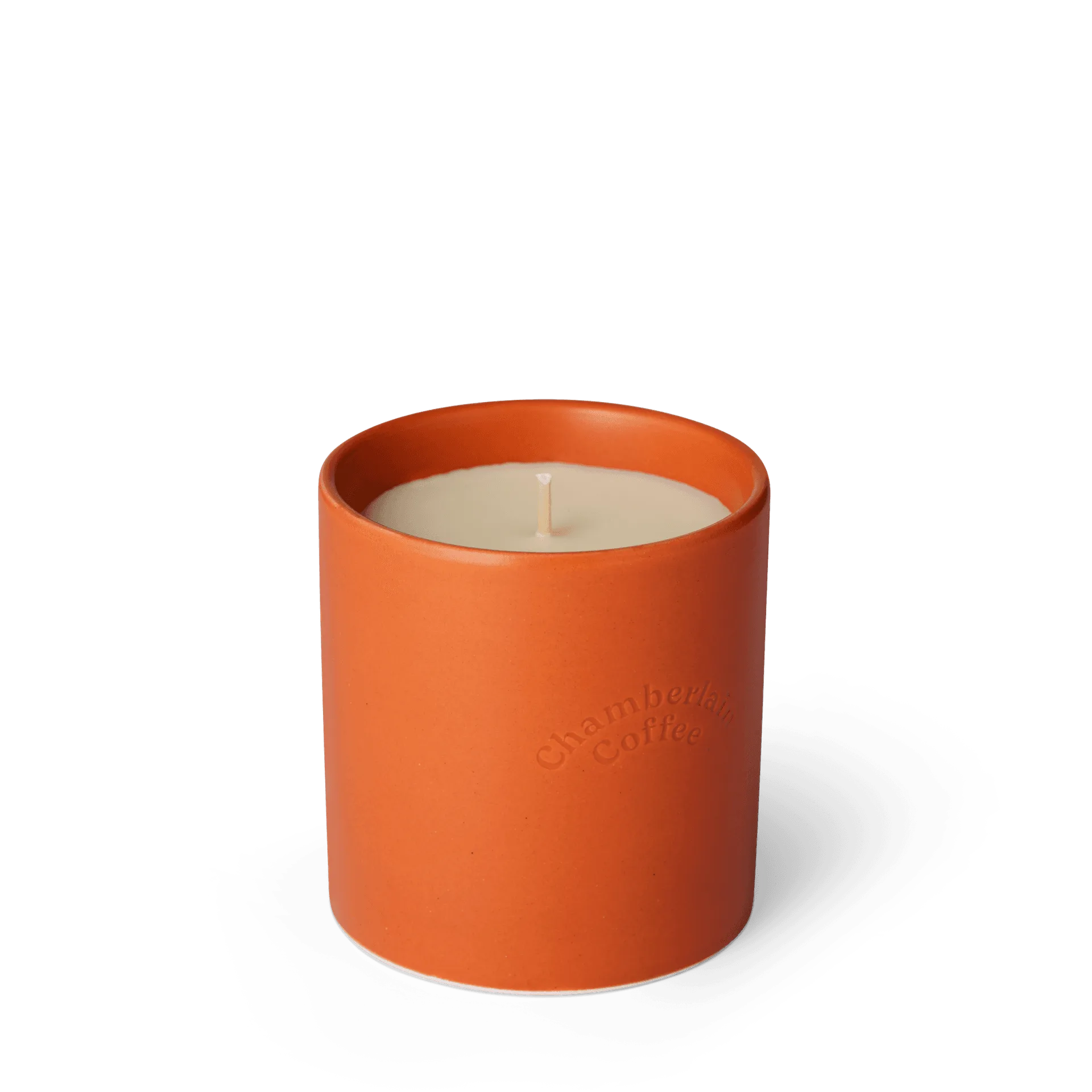 Pumpkin Ceramic Candle