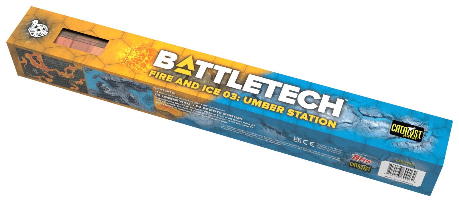 BattleTech BattleMat: نظرة عامة على محطة أمبر فاير آند آيس