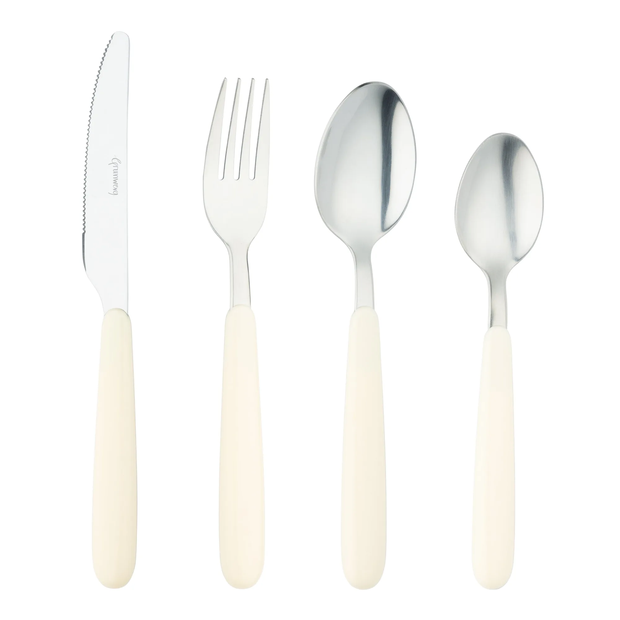 Bistro 4311 24 Piece Cutlery Set White