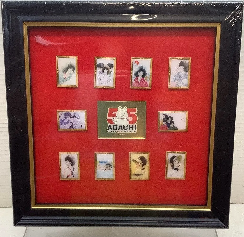 Adachi Mitsuru: Pin Set - 55th Annivesary Pins Collection(105146764) - Entertainment Hobby Shop Jungle