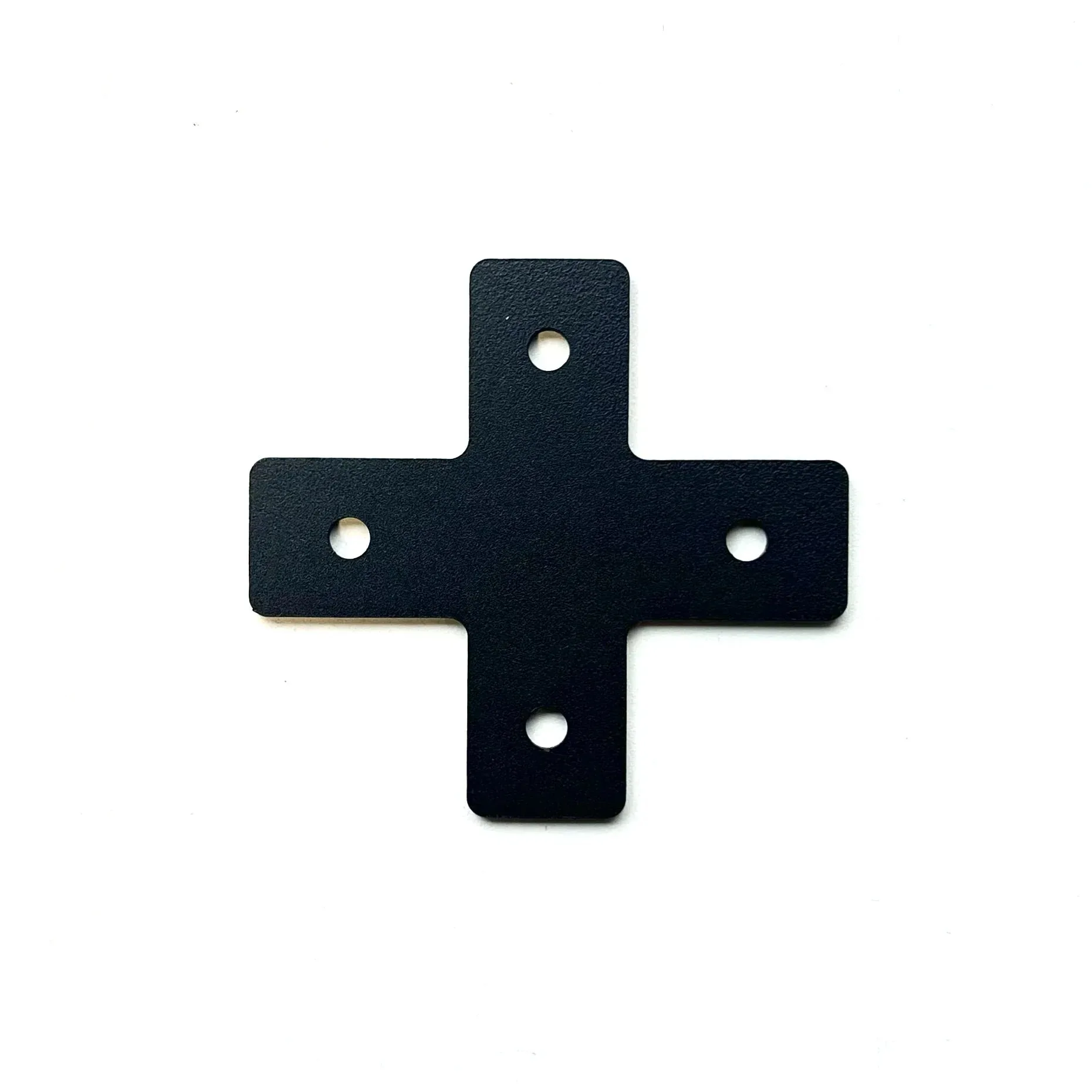 SimXPro 2x Cross - Connector Plate 3mm - 40 - 80 - 120 Black