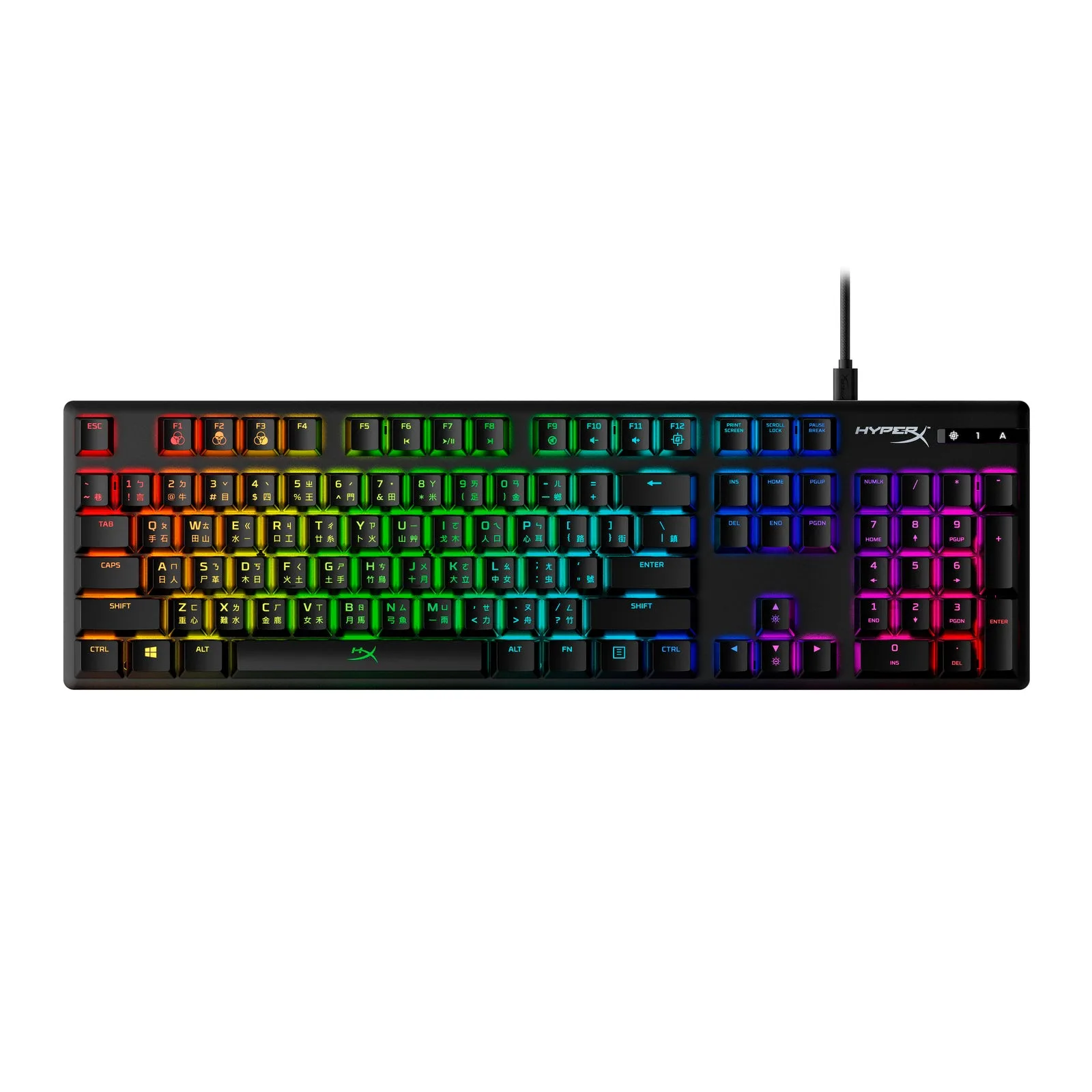 لوحة مفاتيح HyperX Alloy Origins - ميكانيكية للألعاب