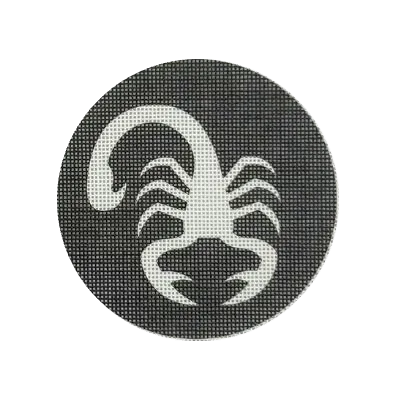 Scorpio Needlepoint Canvas + Optional Thread Pack