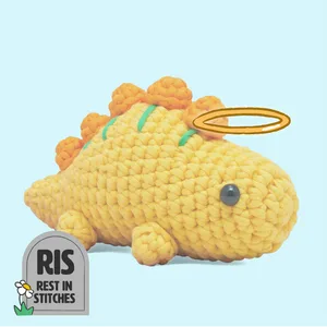 Sada na háčkování Phoebe Stegosaurus