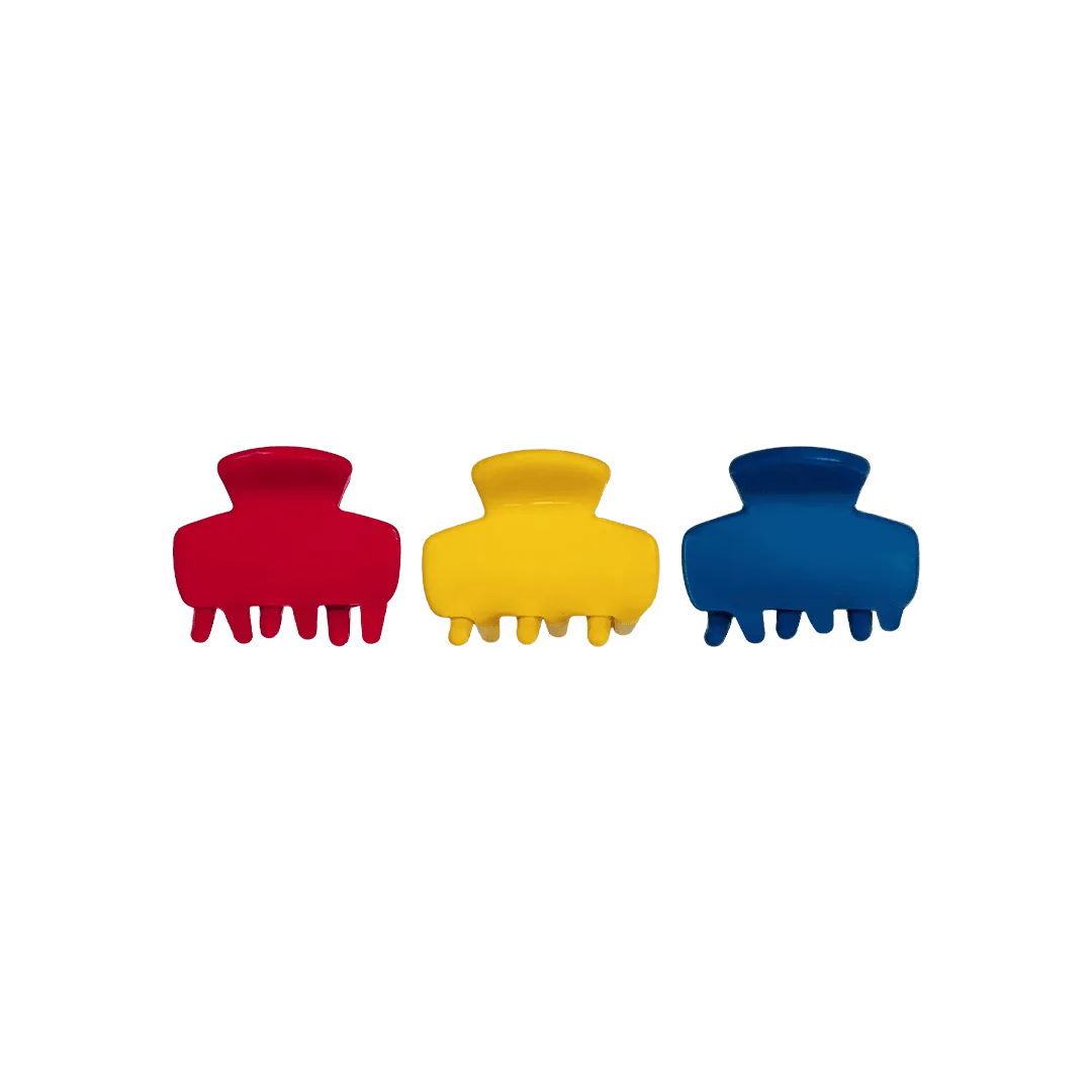 LORA Bébé clips in Primary Trio