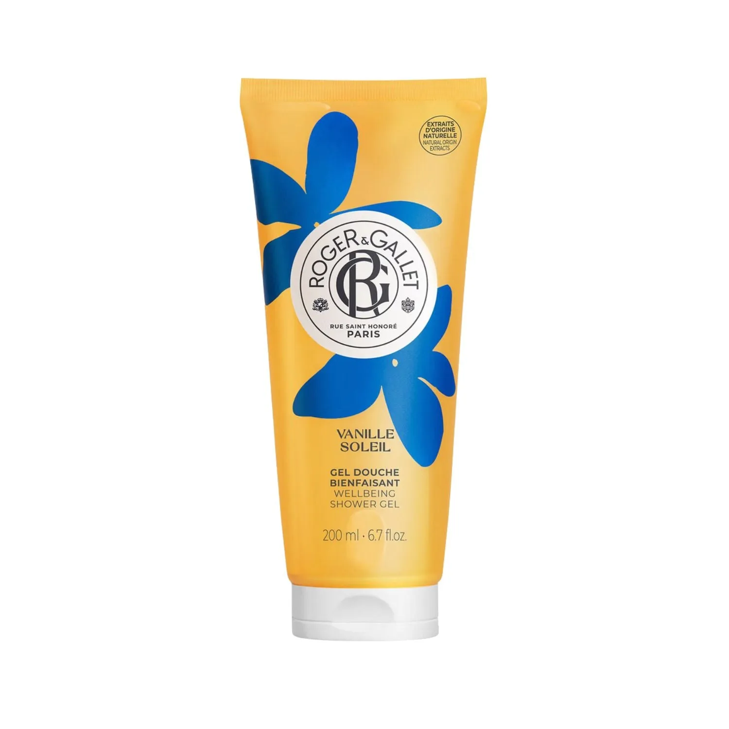 Roger & Gallet Vanille Soleil Wellbeing Shower Gel 200ml