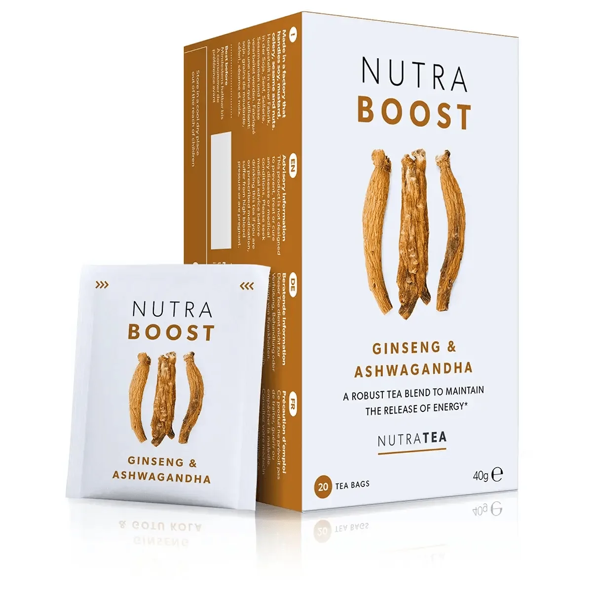 NutraBoost – Energy Tea – 20 Tea Bags