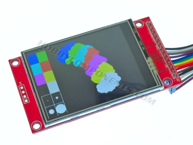 2.4 inch Colour TFT Module with Resistive Touch