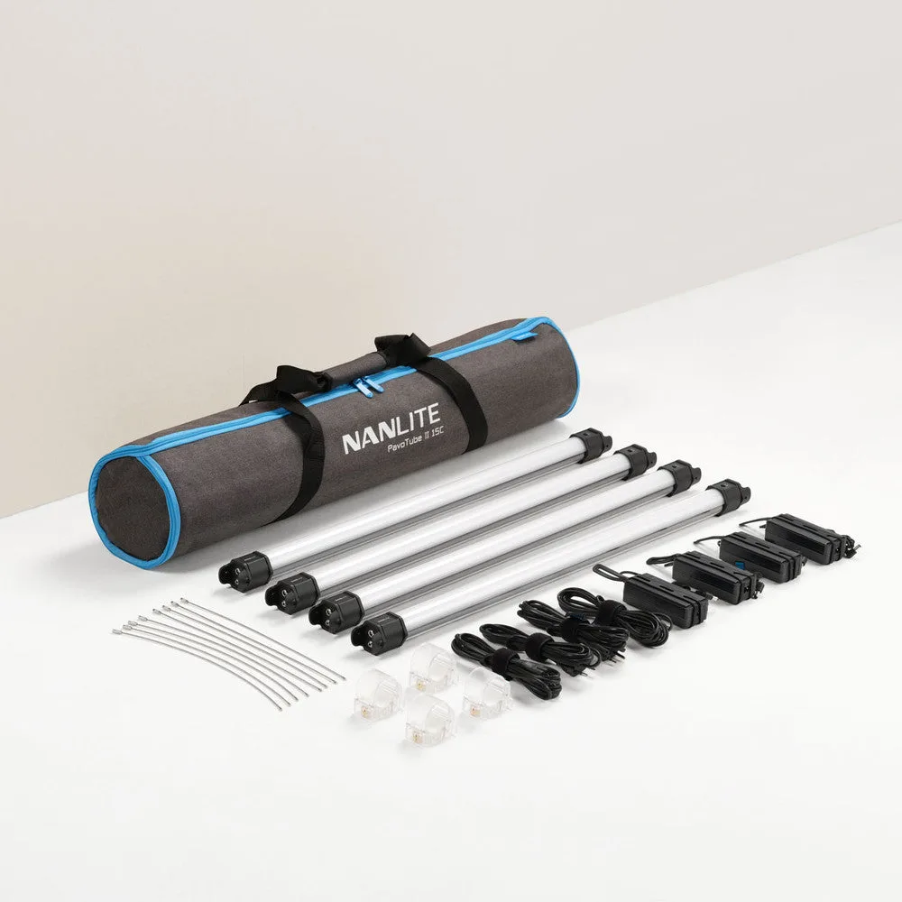 How to Set Up a Nanlite PavoTube II 4 Light Kit