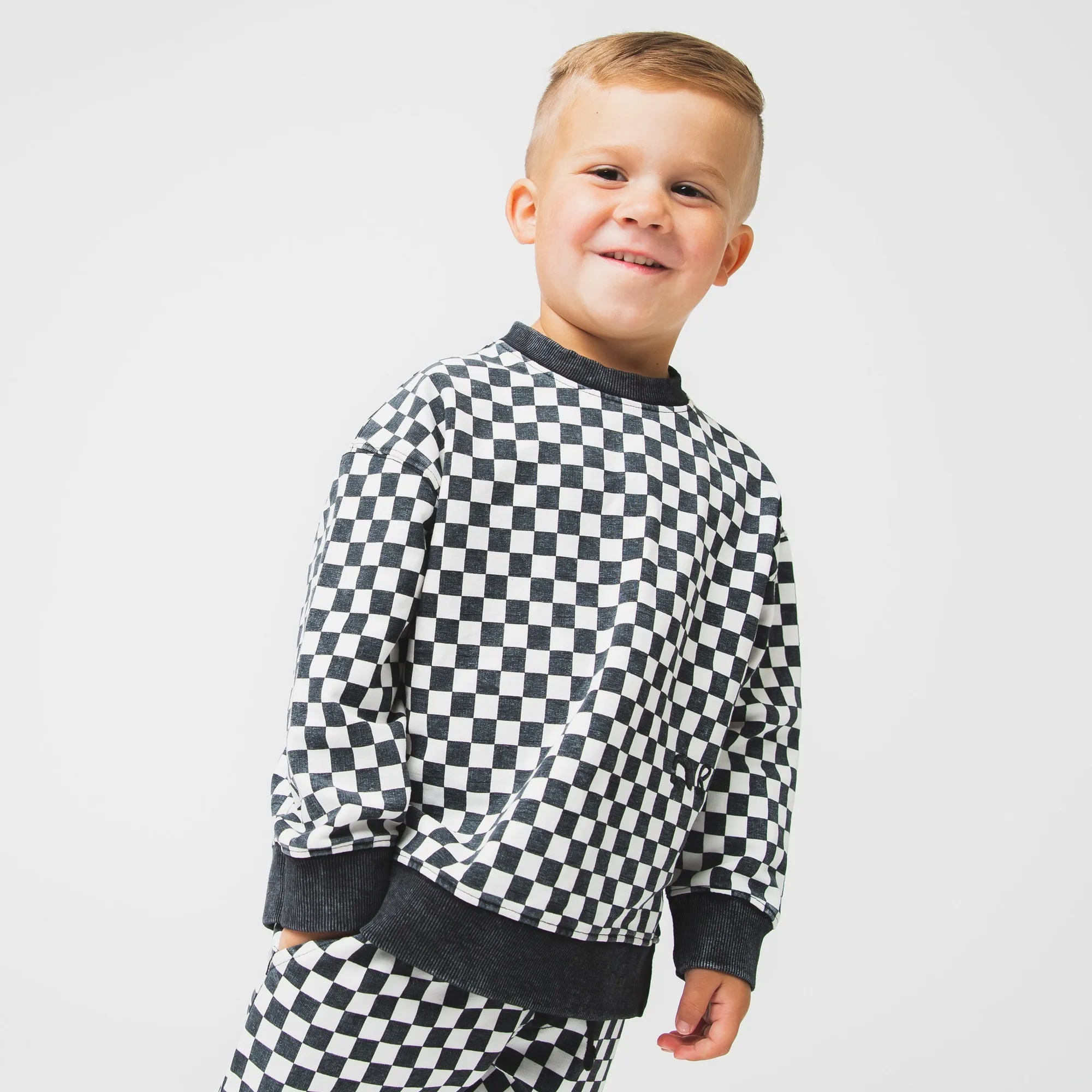 How to Style a Drop Shoulder Crewneck for Boys