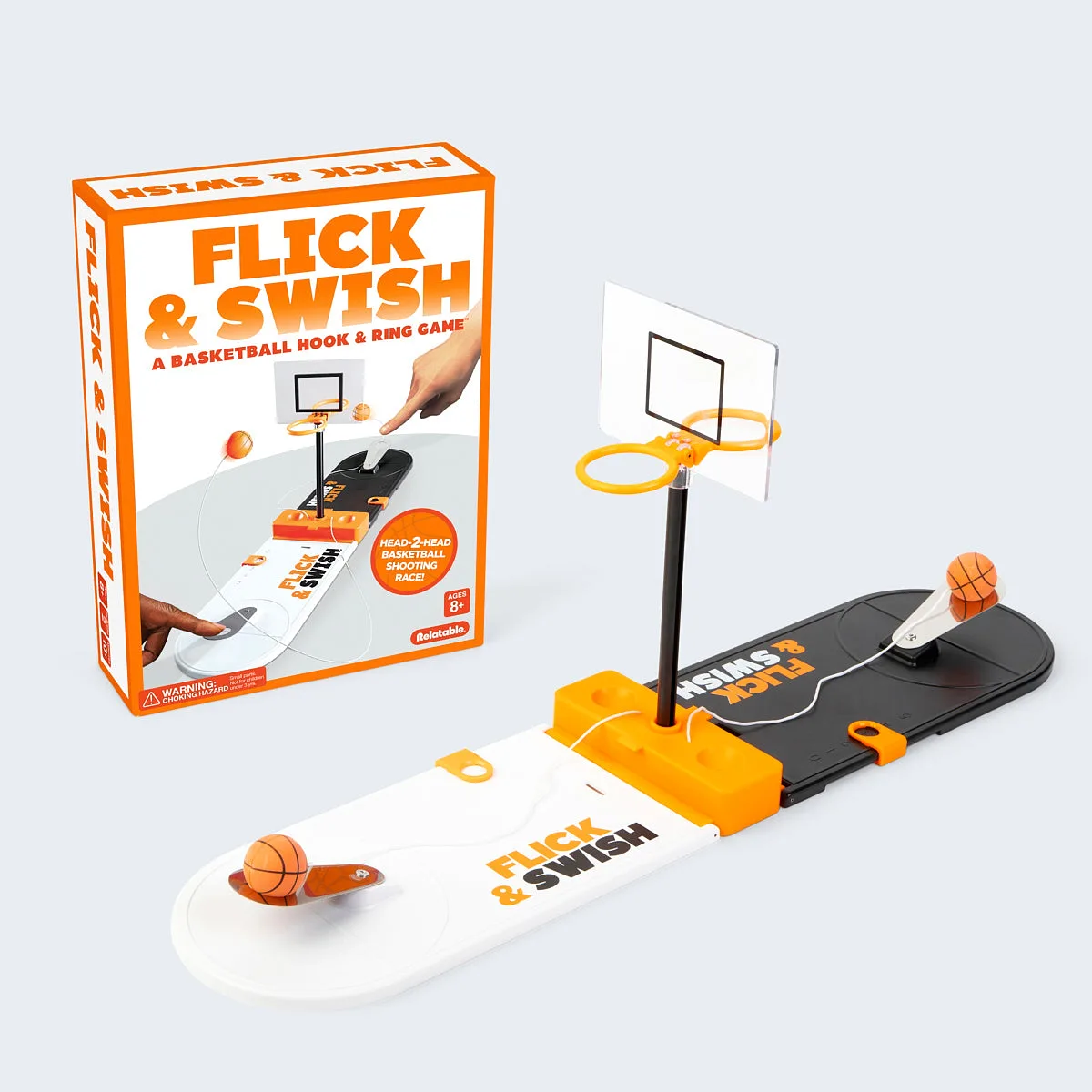 Flick & Swish バスケットボール:家族みんなで楽しめる