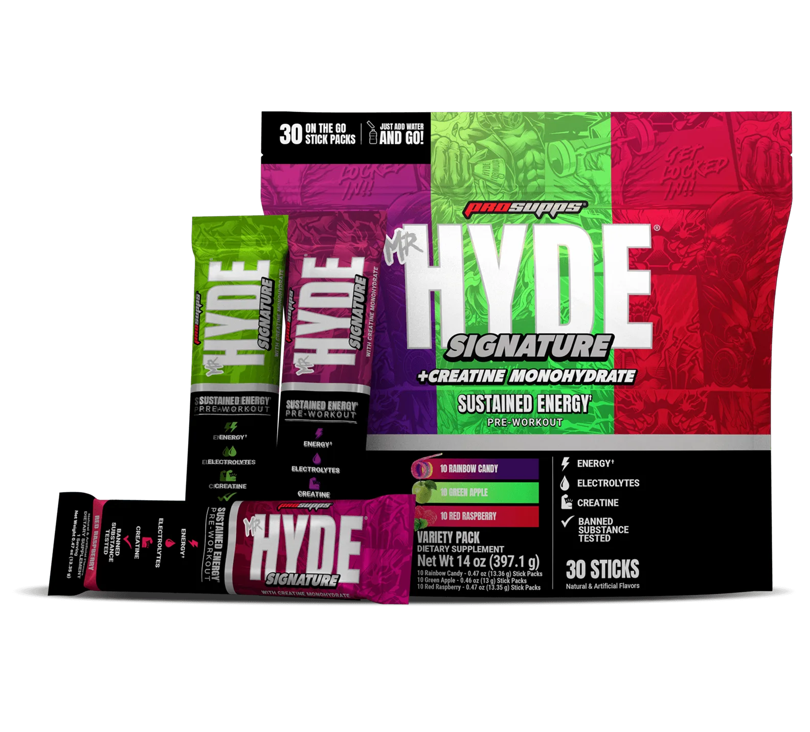 Mr. Hyde Signature 30 Stick Pack Bag