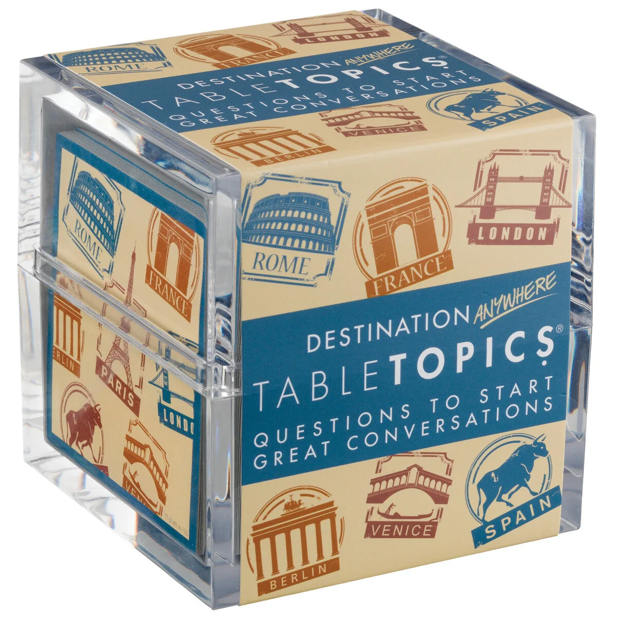 Cartes de conversation Destination n'importe où