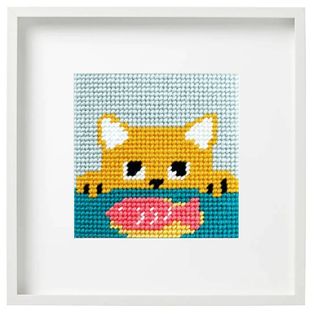 Fishing Needlepoint Anfänger-Set: Stichanleitung & Tipps