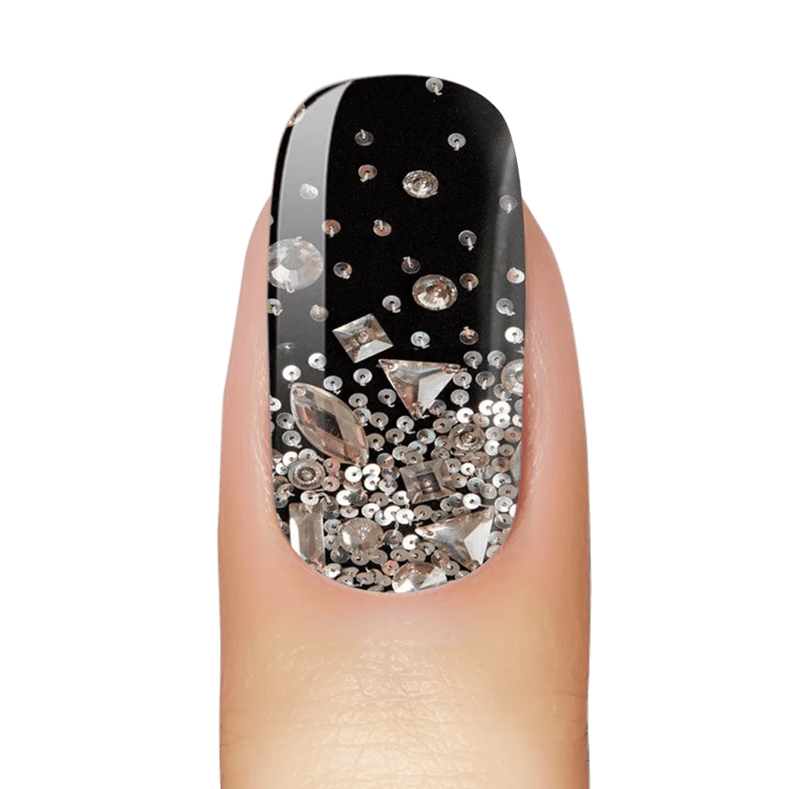 طريقة تطبيق Nagelfolie Night Gems لإطلالة مرصعة بالنجوم