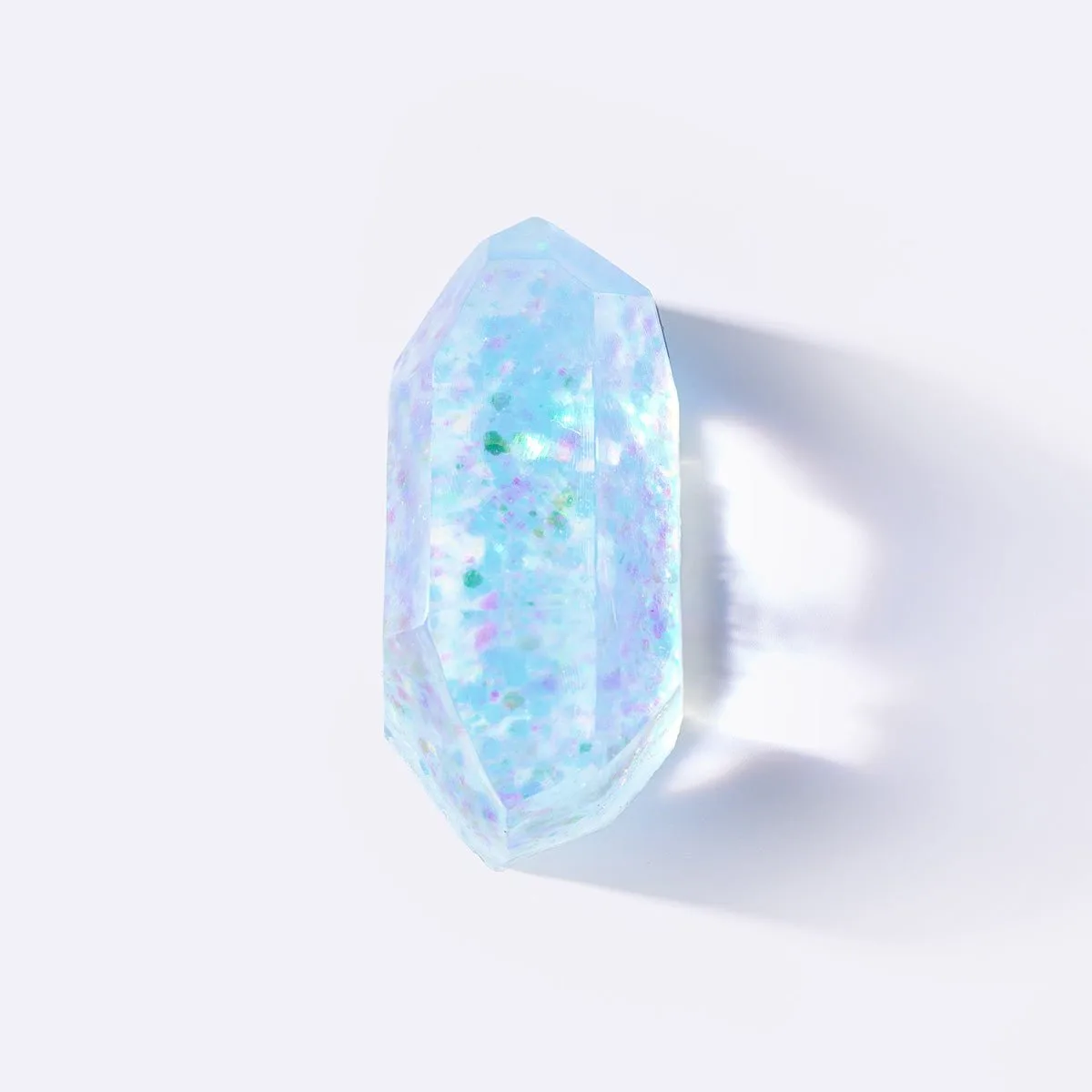 Taba Squishy de barra de cristal brillante