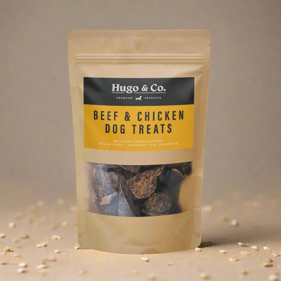 Dog Treats - Chicken & Beef - 75g Hugo & Co.