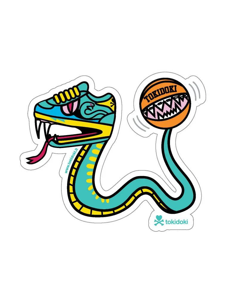 Adesivo Sneaker Snake fustellato