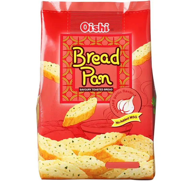 Oishi Bread Pan Toasted Garlic 42g: A Crunchy Pinoy Snack Review