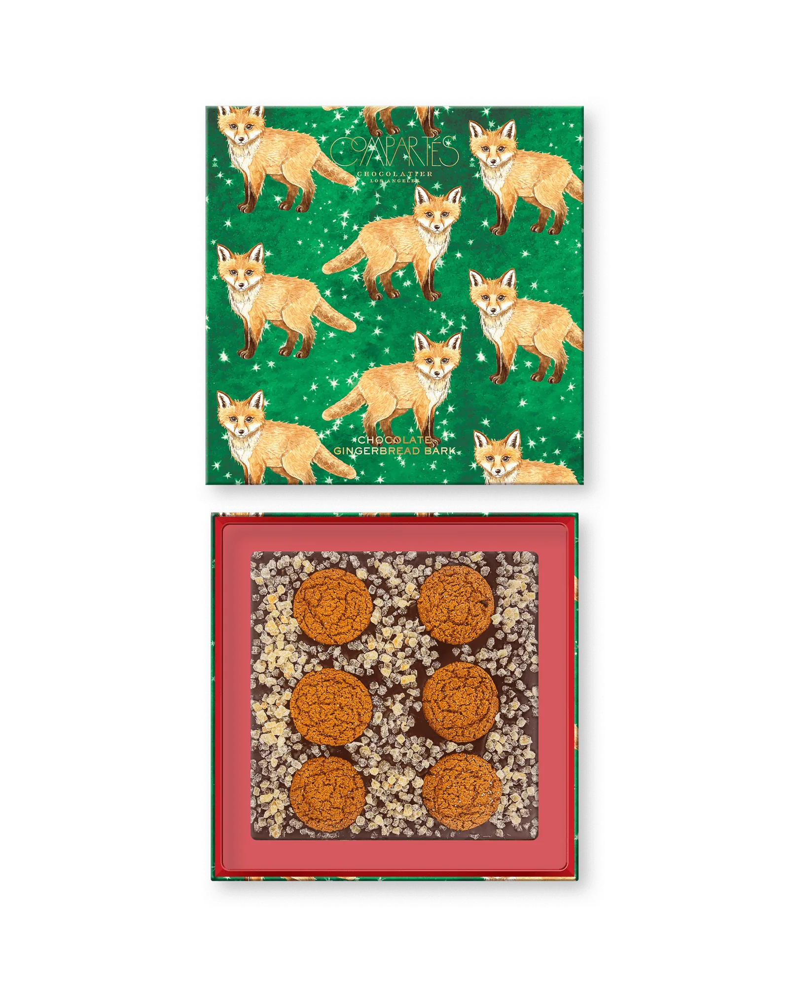 Gingerbread Bark Breakable Chocolate Gift Box: What's Inside