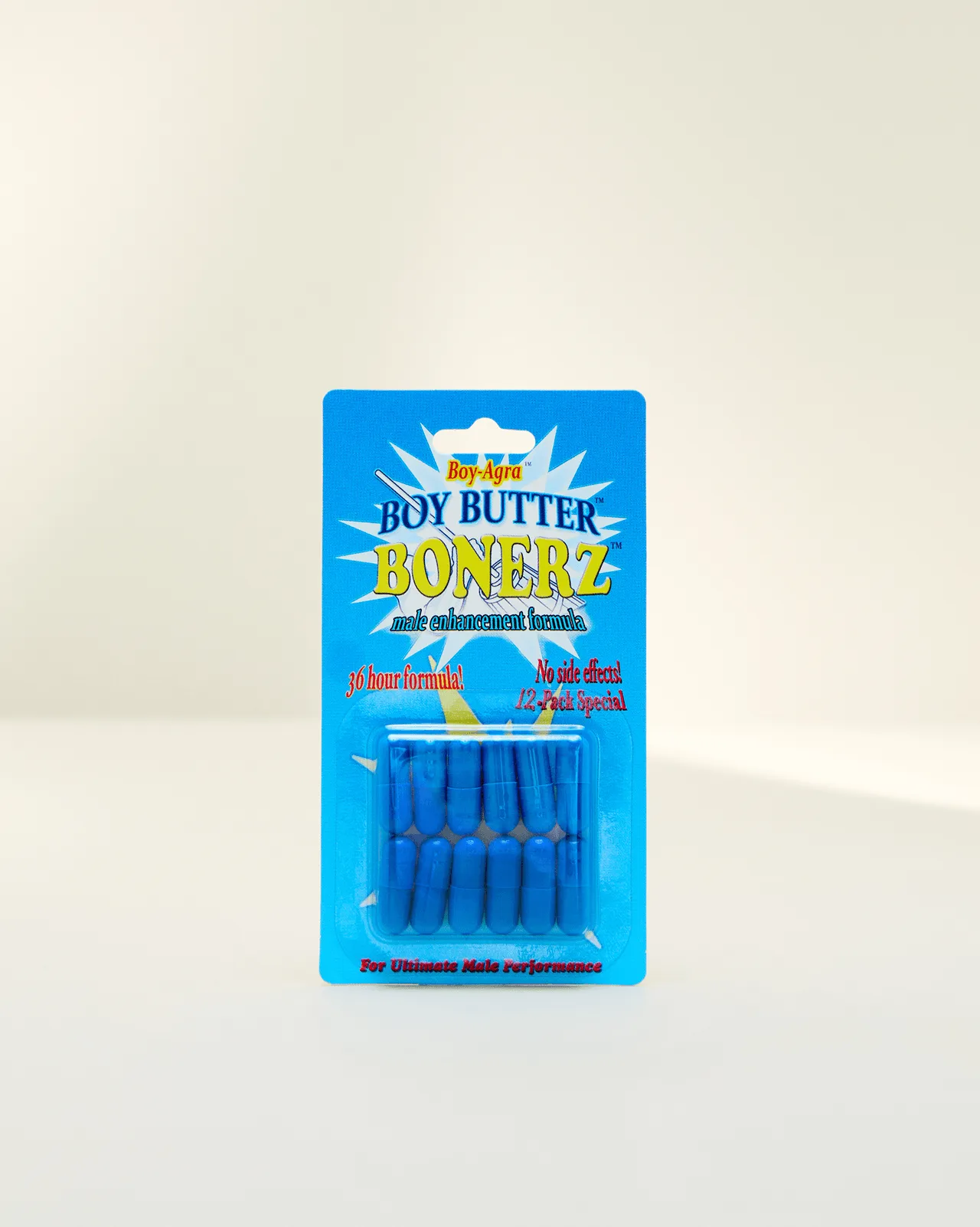 Boy Butter Bonerz Men's Vitality Supplement & Stamina Booster | 12-Pack
