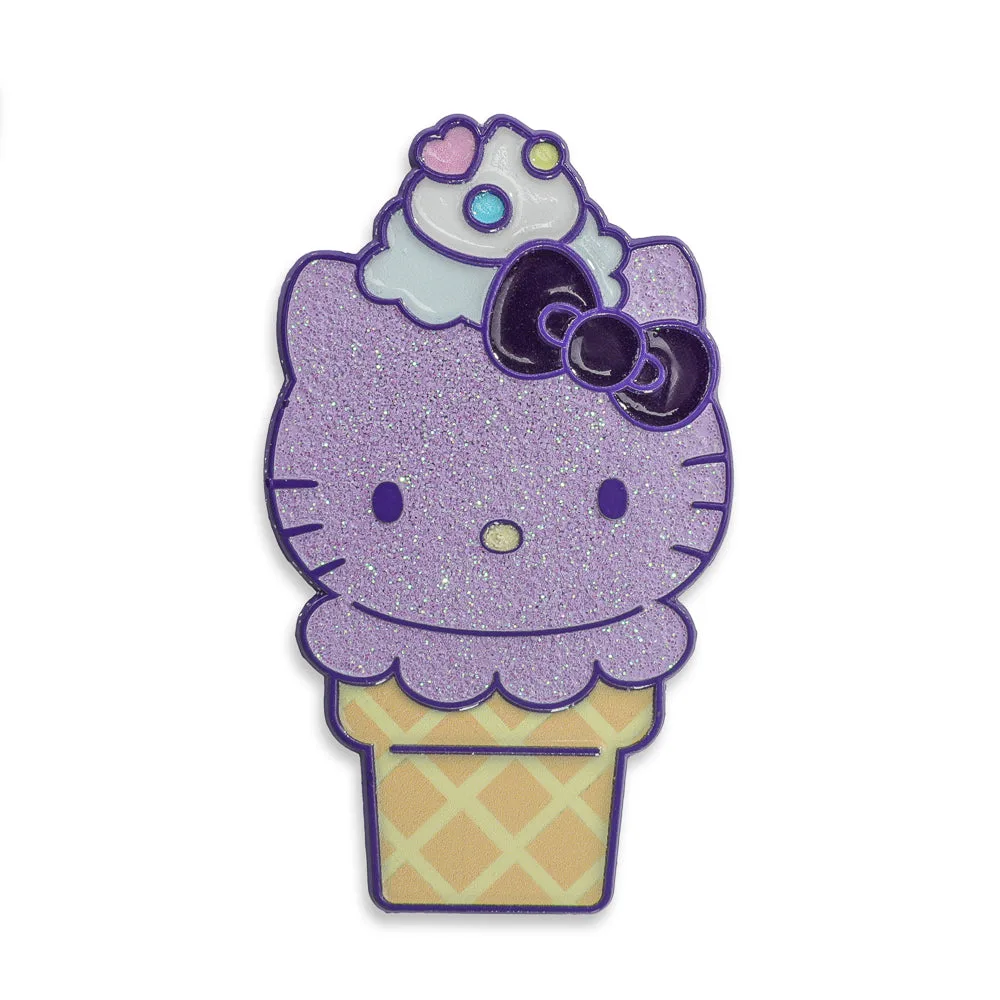 دبوس مخروط الآيس كريم Hello Kitty® - إصدار أوبي اللامع - حصري من Kidrobot.com (إصدار محدود من 300)