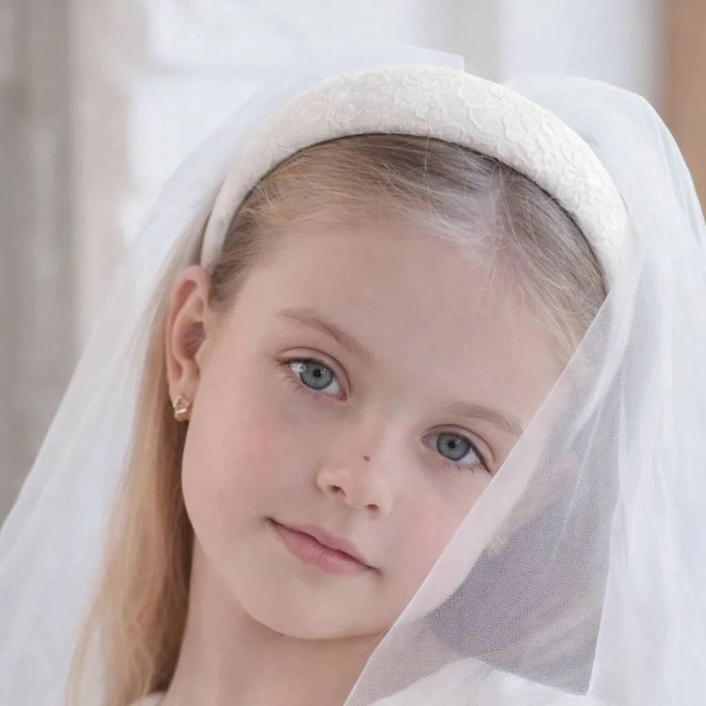 ELLA First Communion Veil Hairband