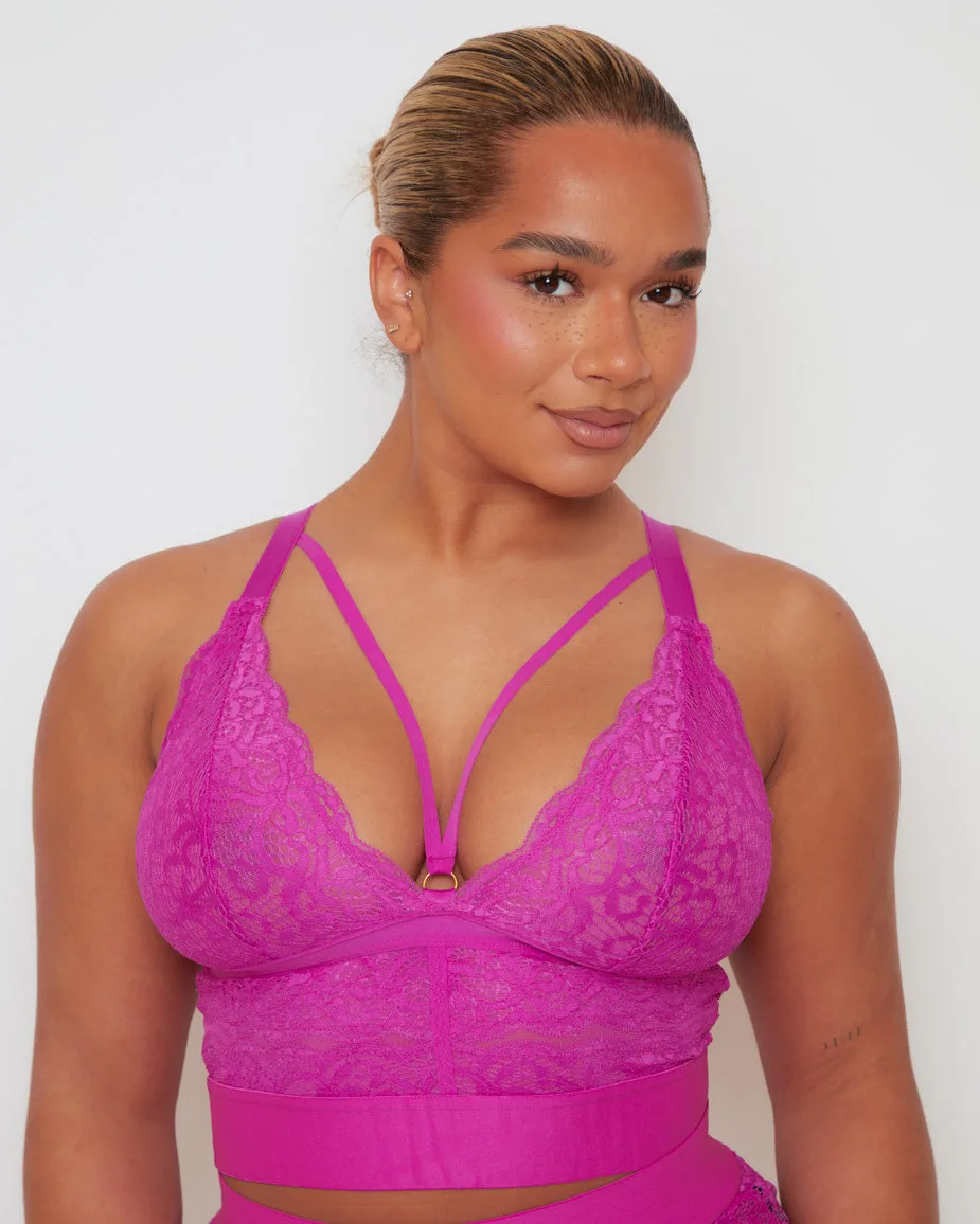 Gia Bralette : Vibrant Purple