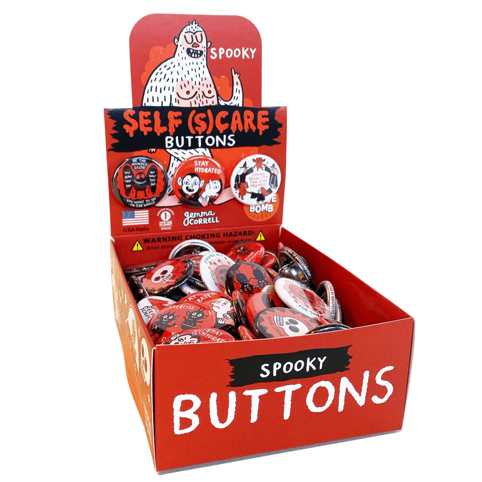 What Fits in a 1.25 Inch Button Box?