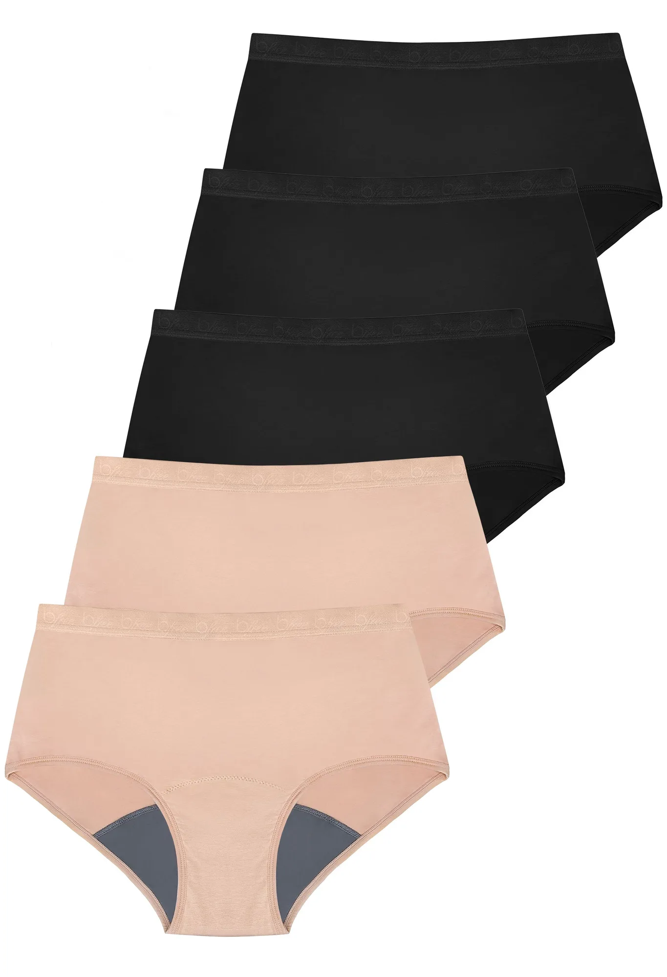 Cotton Rich Fresh Guard Pantyliner Underwear | 5-Pack
