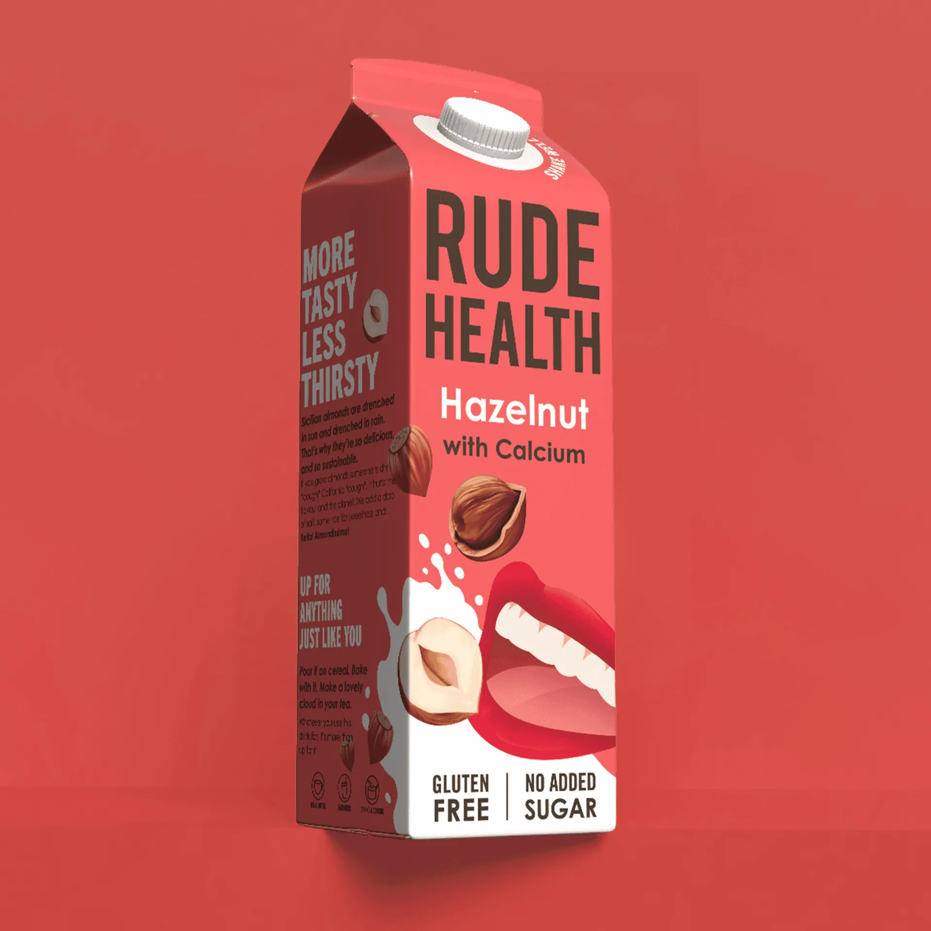 Chilled Hazelnut Drink with Calcium