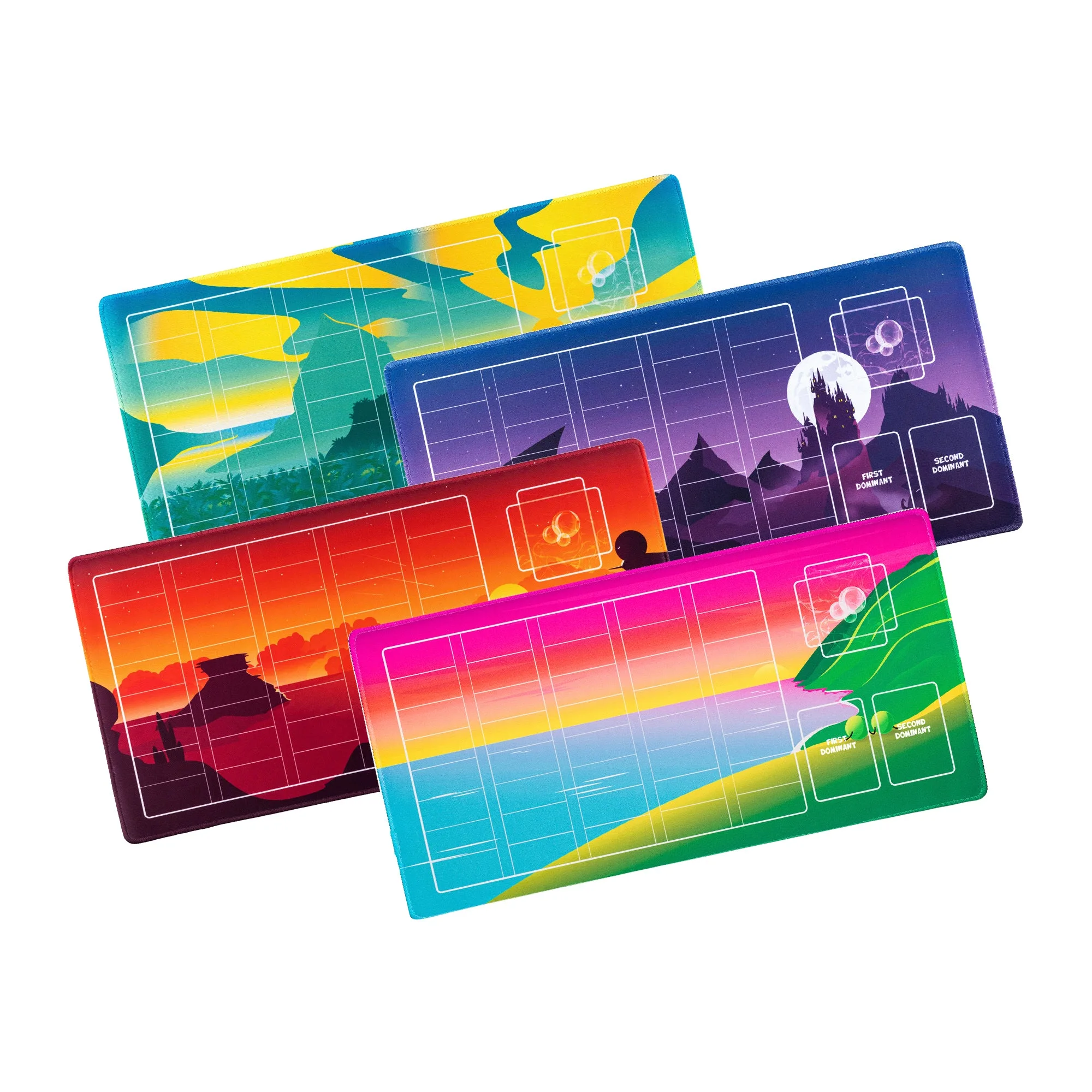 4-Pack of Individual Playmats