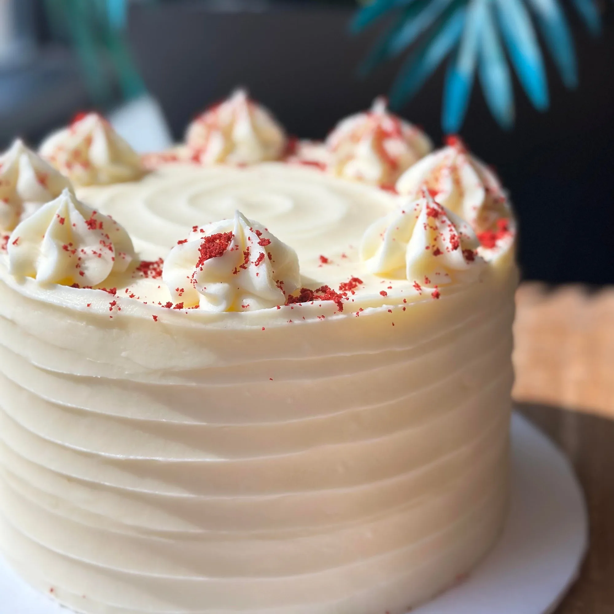 Red Velvet Custom Cake.