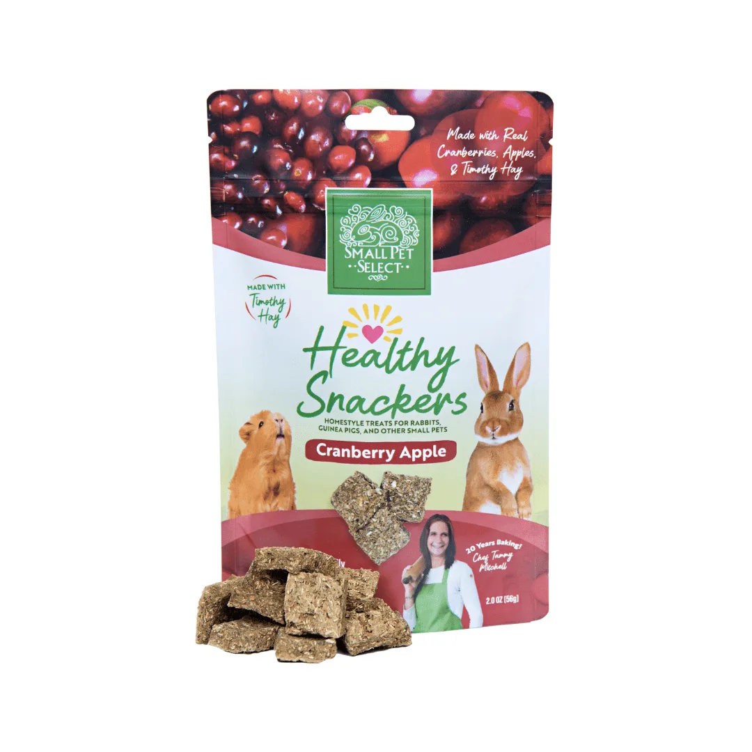 Healthy Snackers Cranberry Apple: Safe Treat for Small Pets