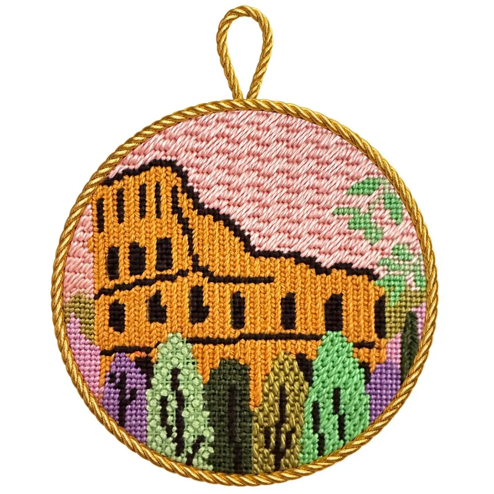 Rome at Sunset Needlepoint Kit