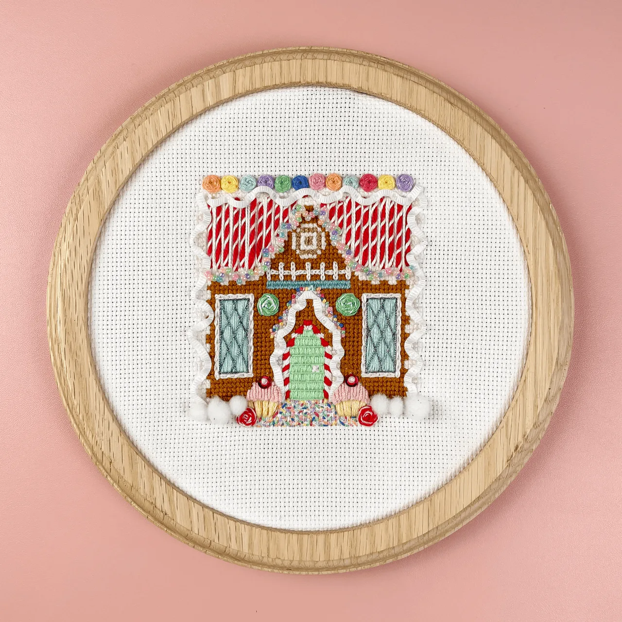 Gingerbread House — Cross-Stitch Pattern