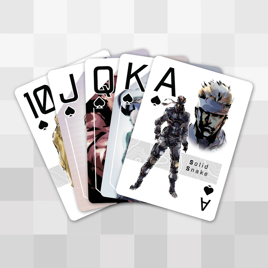دليل جامعي أوراق اللعب Metal Gear Solid