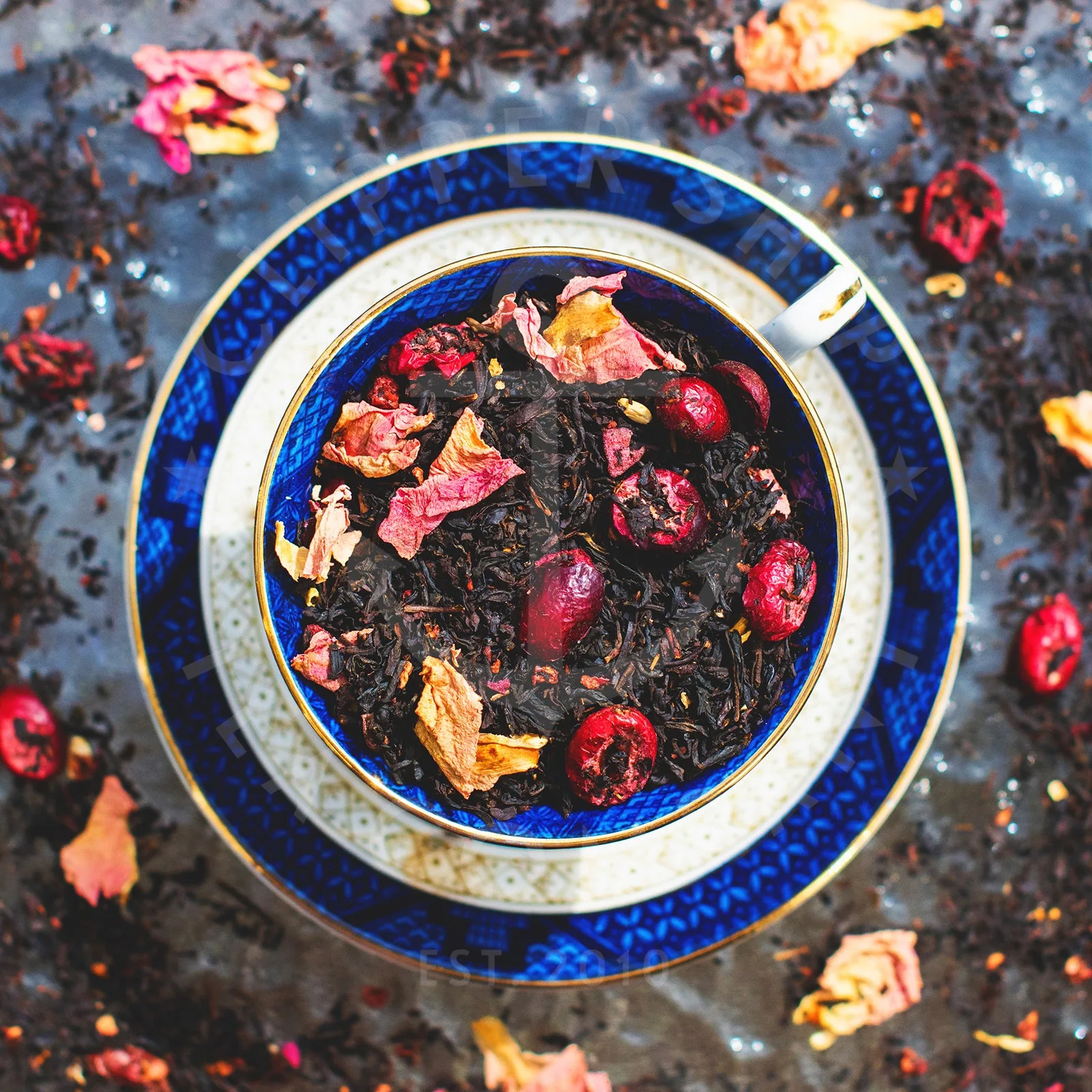 Wie schmeckt Granatapfel-Beeren-Schwarztee?