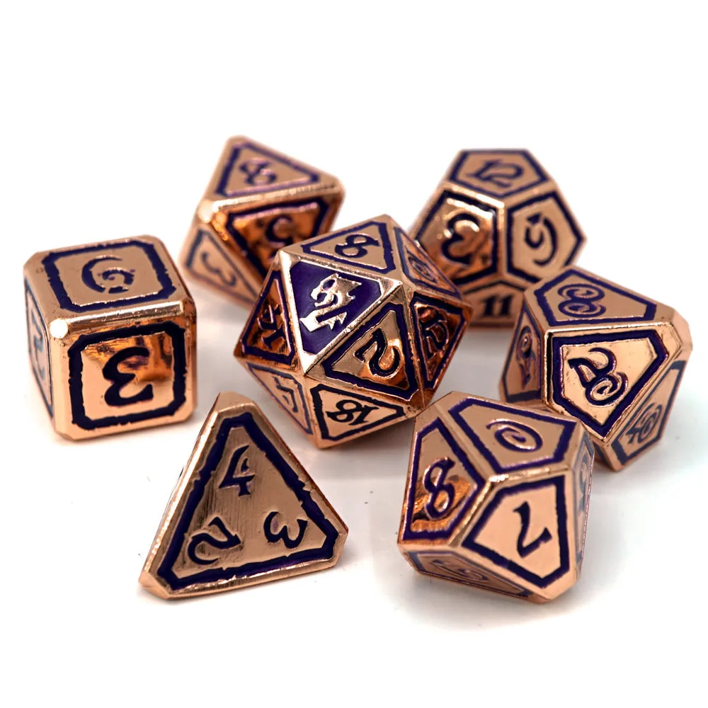 Storm Forged Dice: Unique Metal RPG Sets