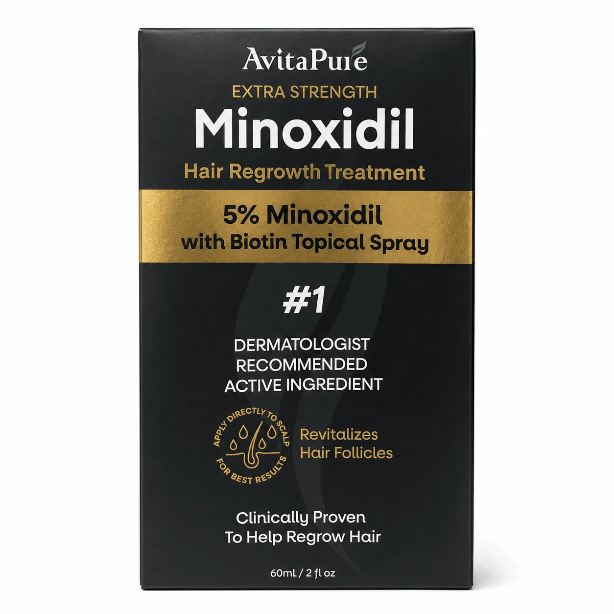 Tratamiento anticaída de cabello Minoxidil de fuerza extra