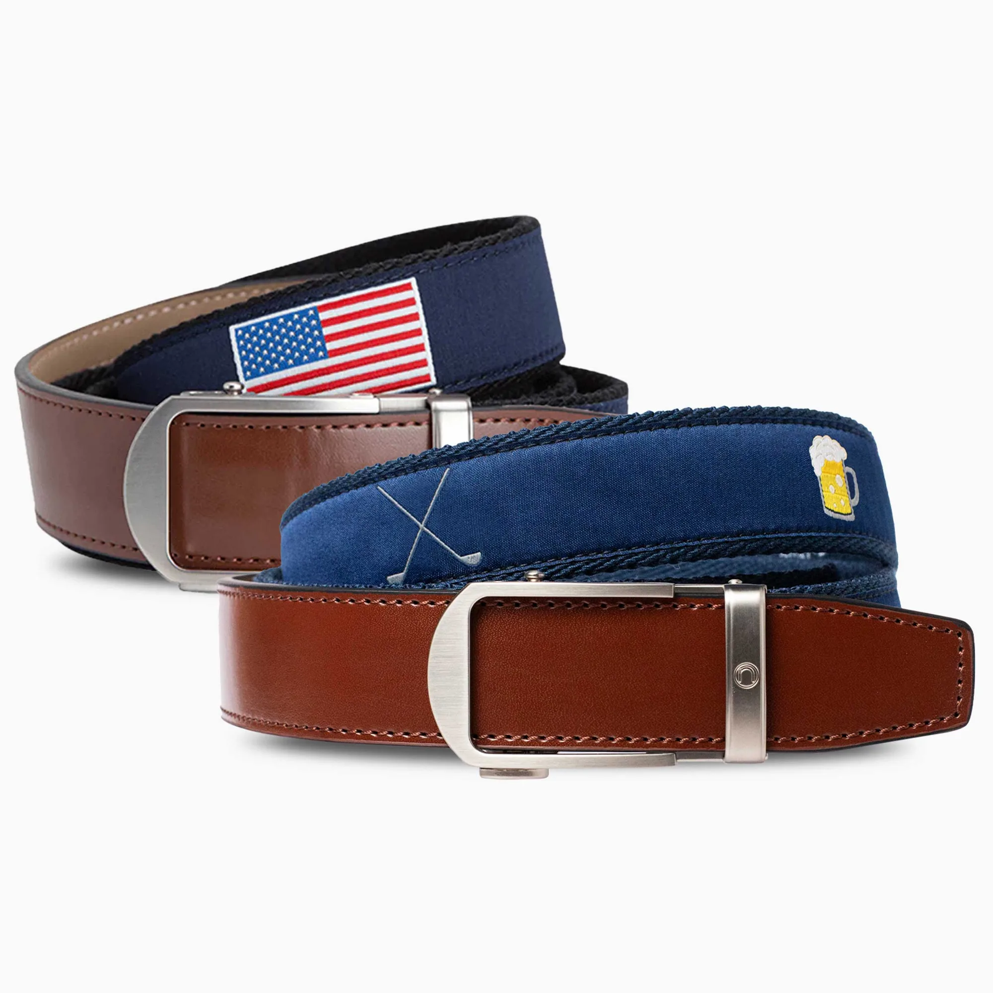 ชุดเข็มขัดกอล์ฟ Red, White & Birdies: คู่มือสไตล์บนสนาม