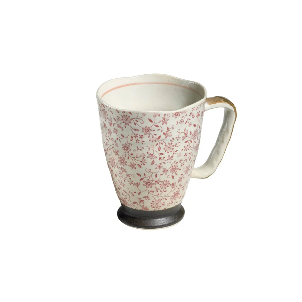 Taza Uki Hanae Red