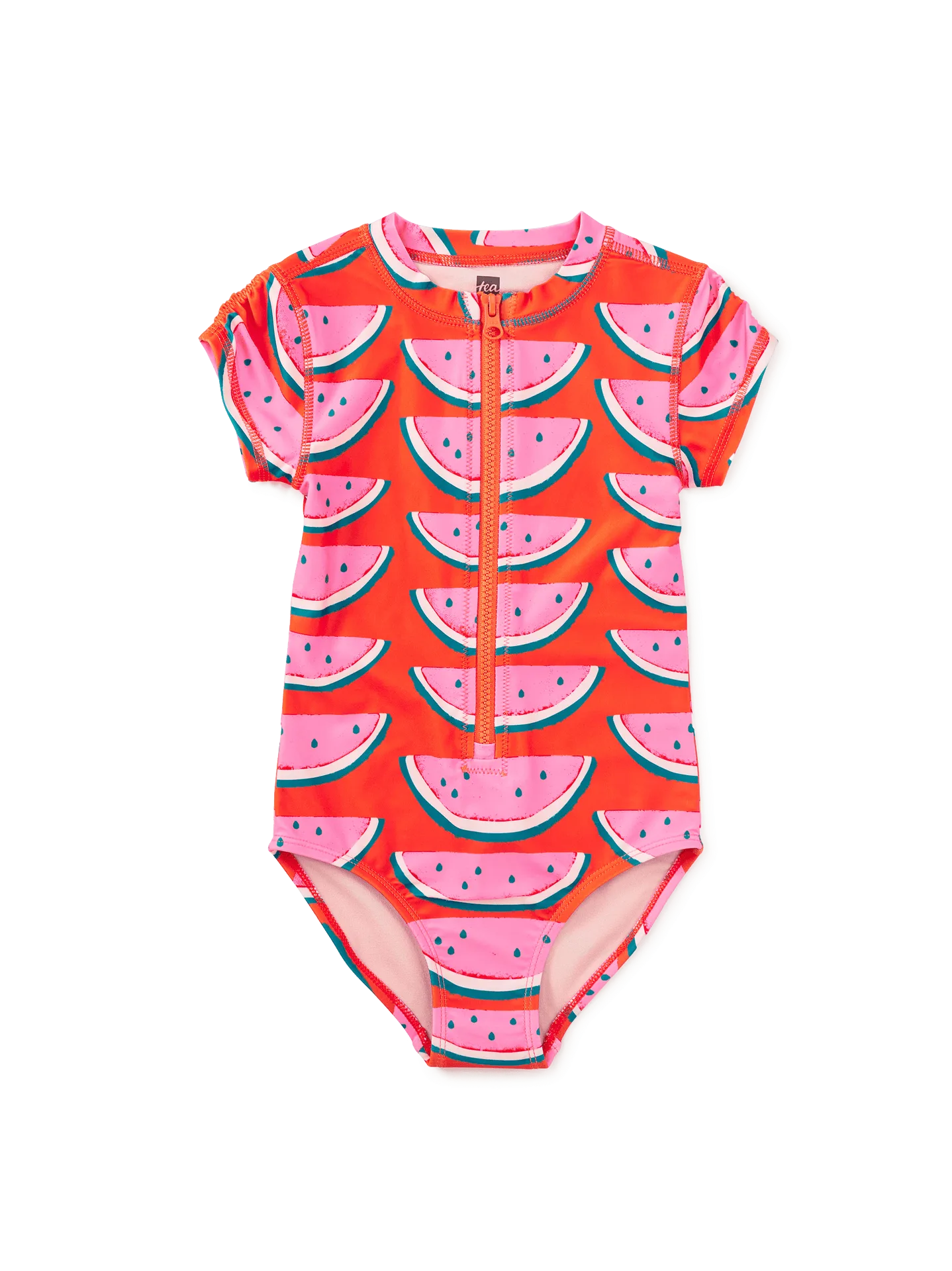 Rash Guard One-Piece Swimsuit