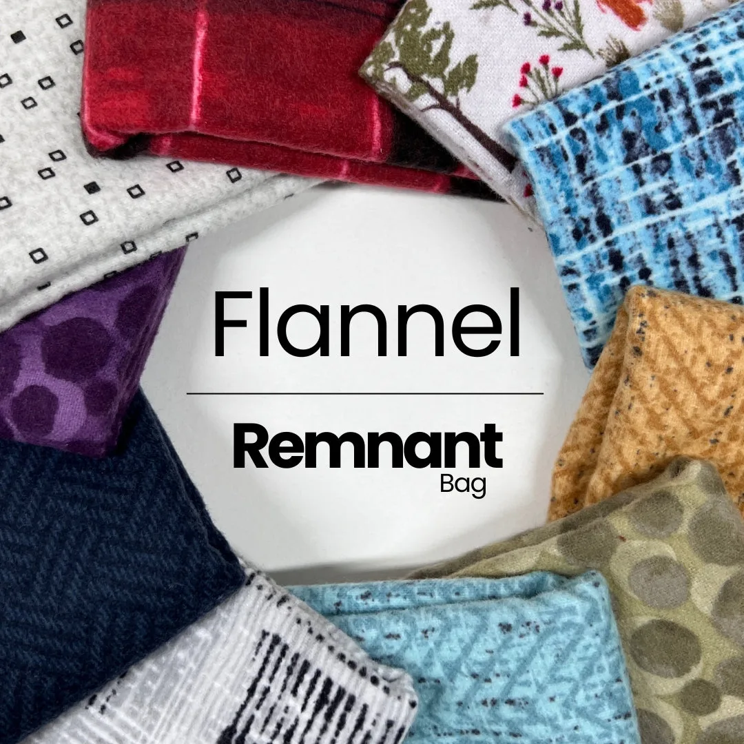 FLANNEL remnant bag