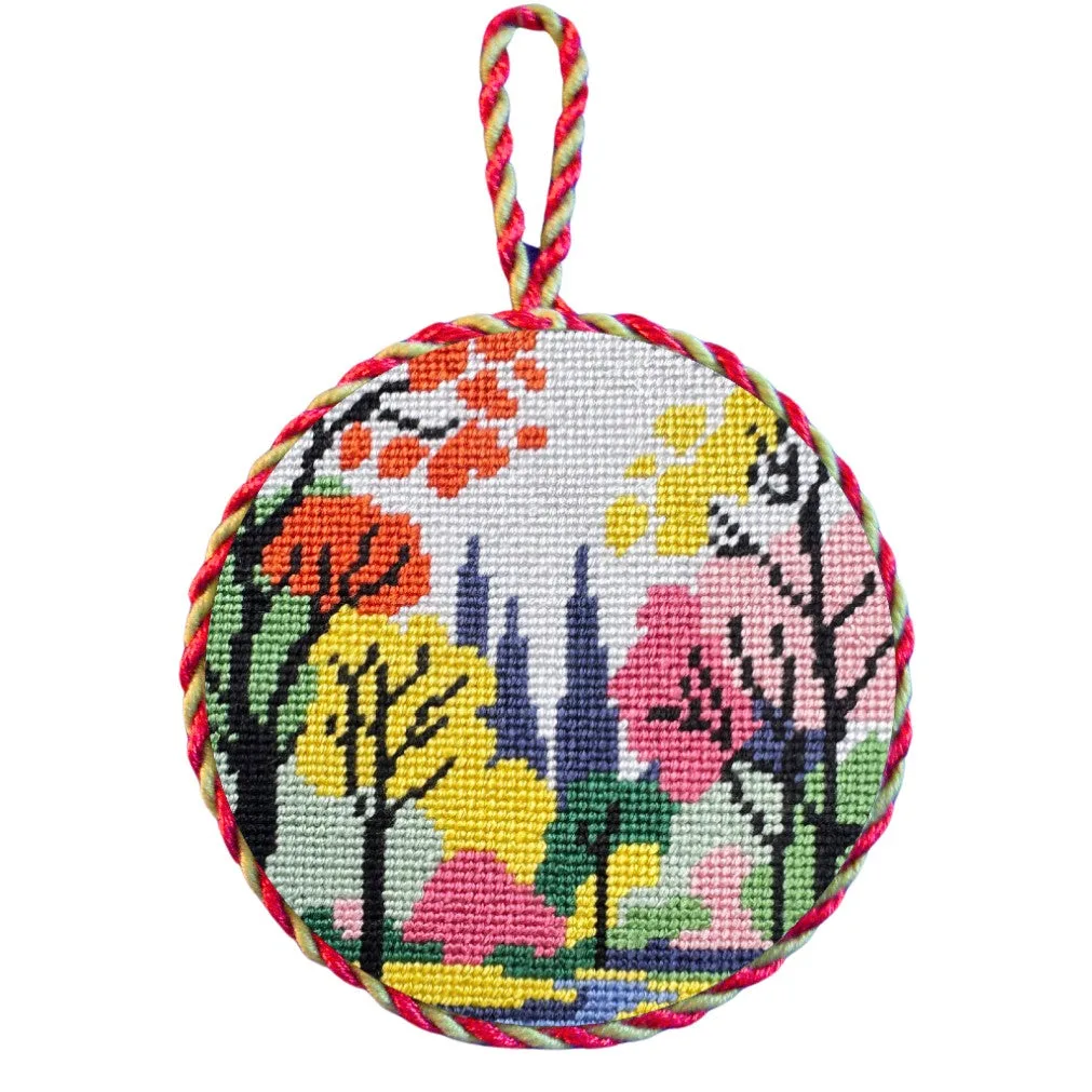 Central Park in Spring Needlepoint Ornament Kit