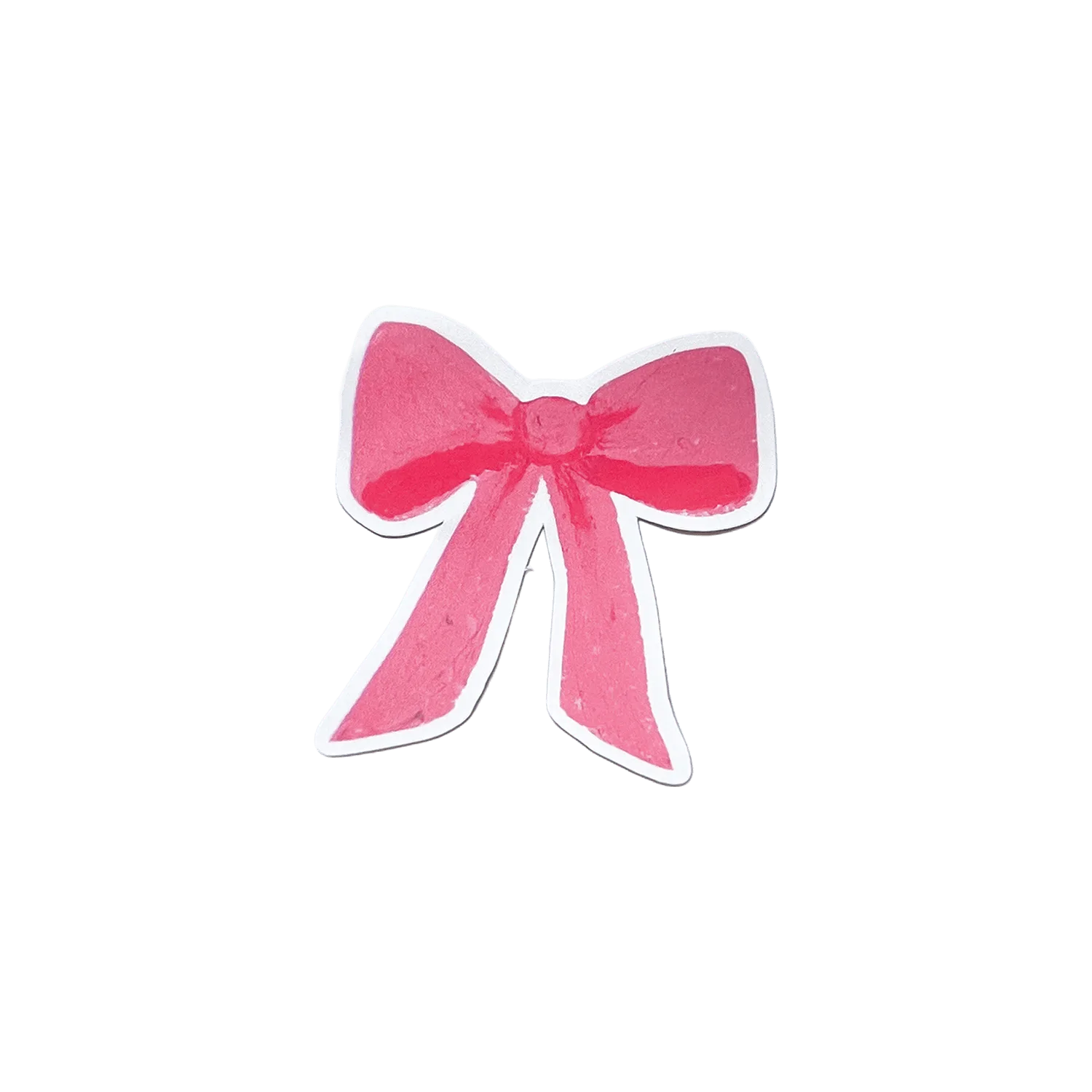 Pink Bow | Matte Vinyl Sticker