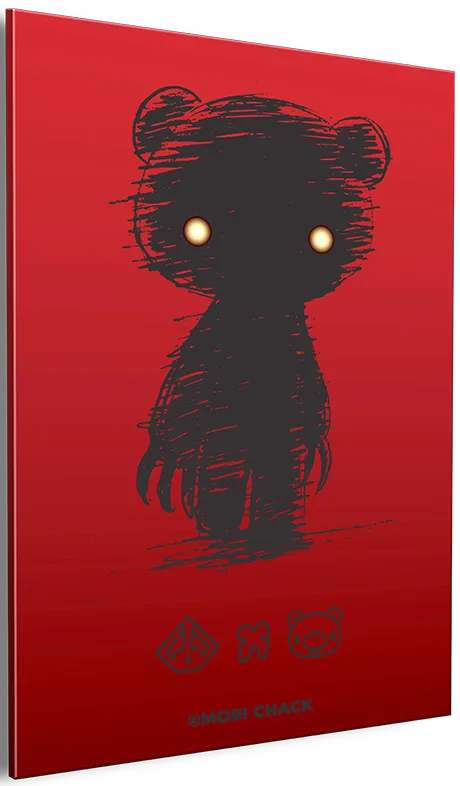 Nightmare Bear - Wandkunst